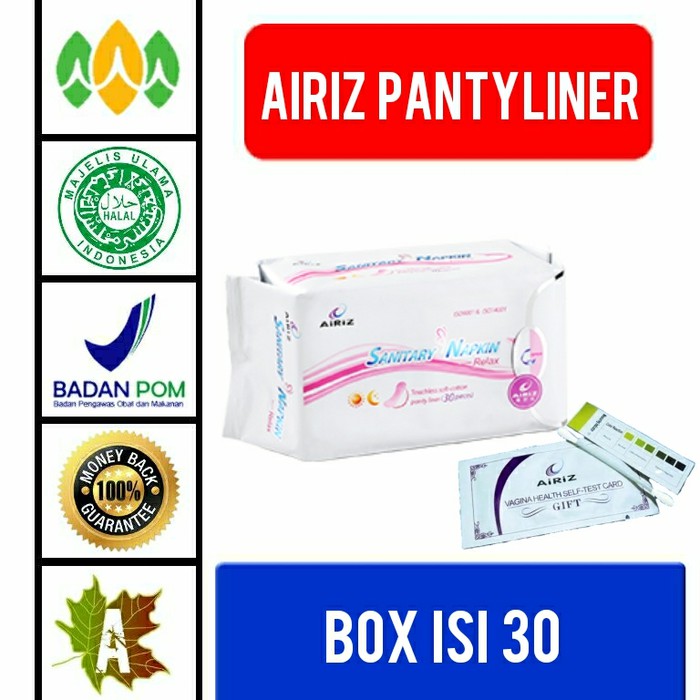Jual Jual TIENS AIRIZ PANTY LINER Pembalut HERBAL Bagus Elastis Panjang