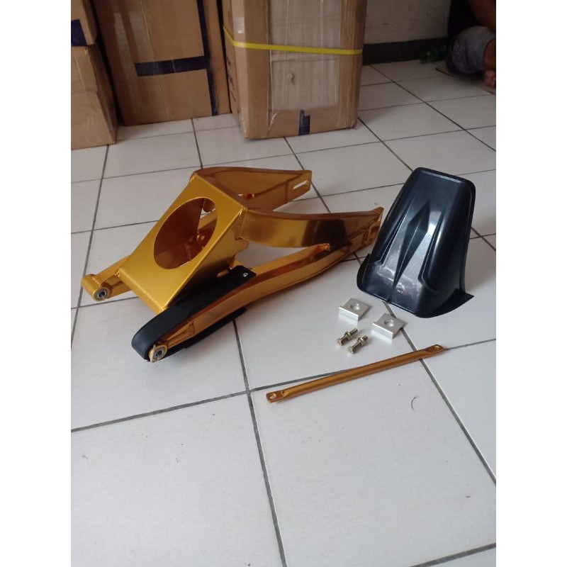 Jual swing arm RD racing model R6 for yamaha Byson carbu alumunium ...