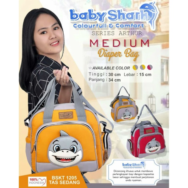 Baby shark best sale diaper bag