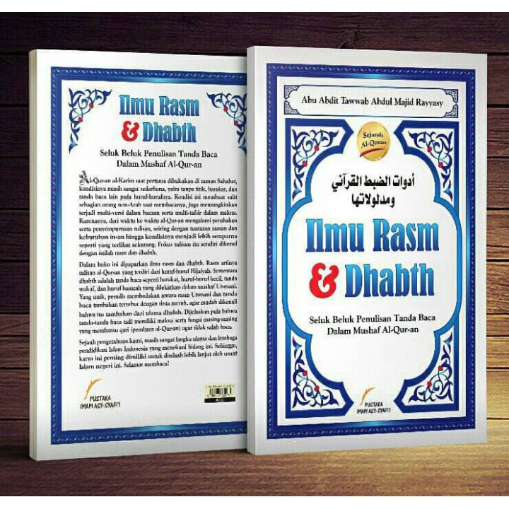 Jual Ilmu Rasm And Dhabth Seluk Beluk Penulisan Tanda Baca Dalam Mushaf Al Quran Shopee 5142