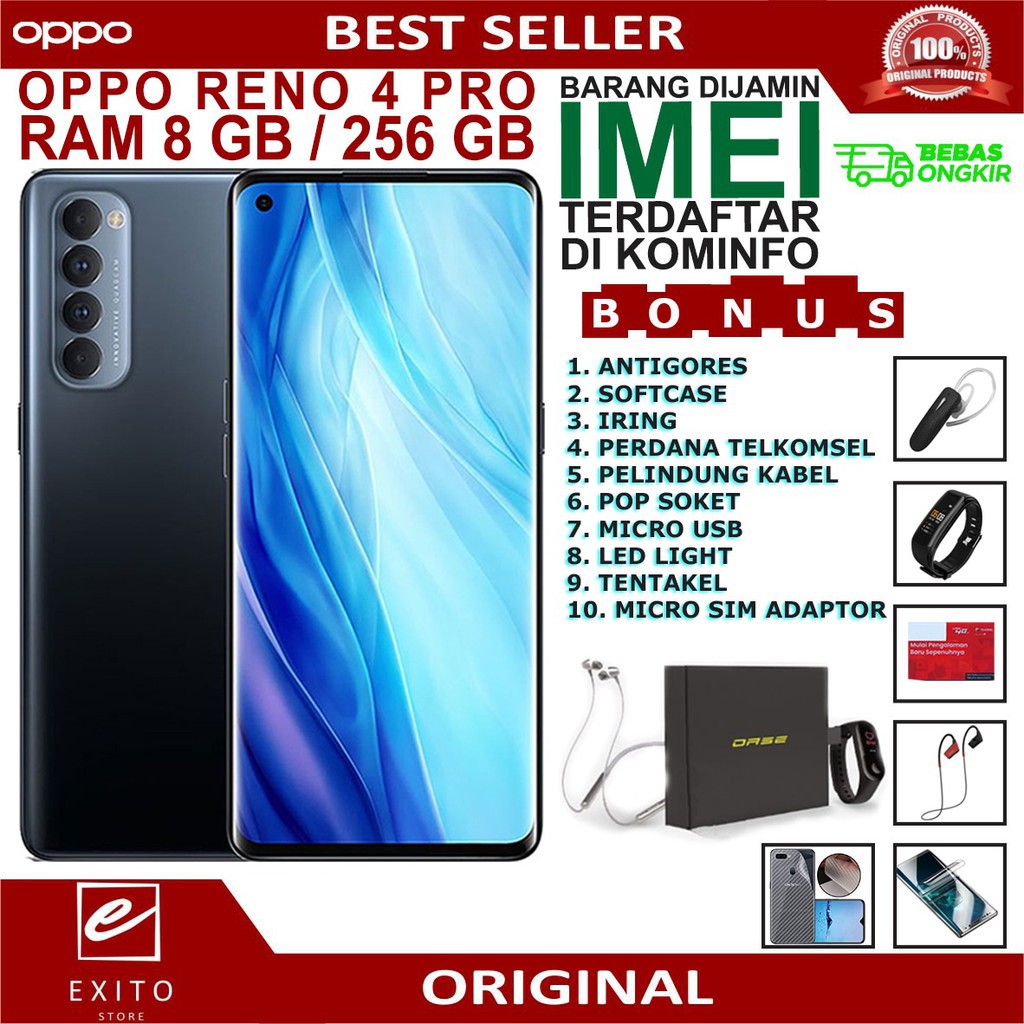 Jual OPPO RENO 10 5G RAM 16GB (8+8) ROM 256GB GARANSI RESMI