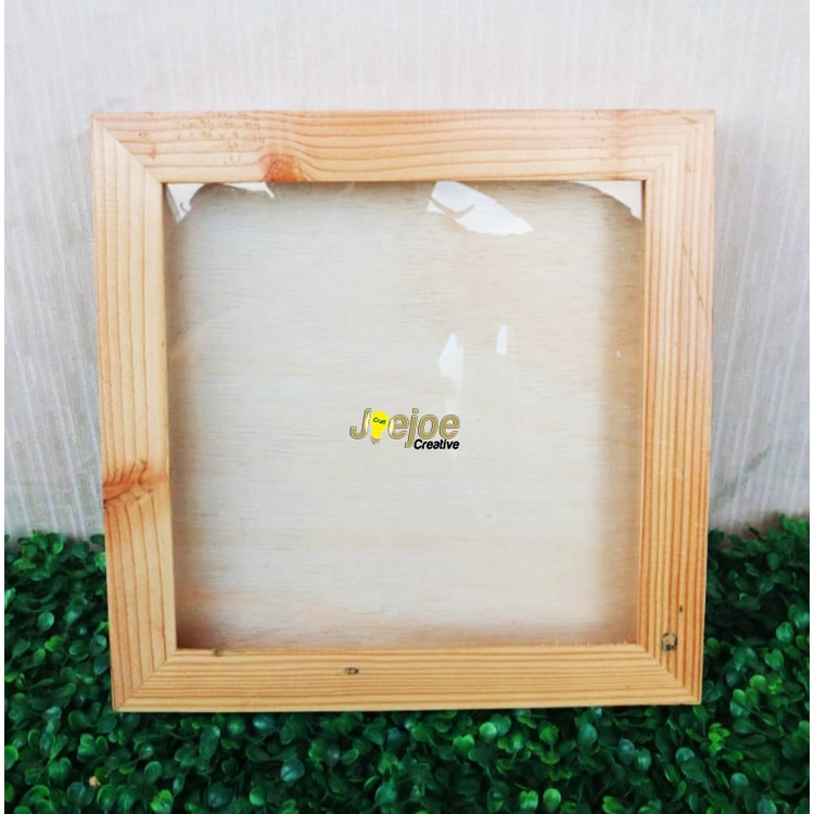Jual Pigura Bingkai Mahar 3D Bahan Kayu Jati Belanda Frame Mahar Kayu ...