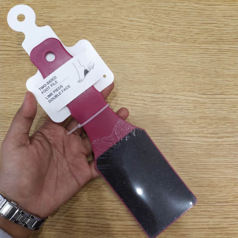 Jual NEW Two Sided Wide Foot File Miniso Alat Penggosok Kaki Miniso