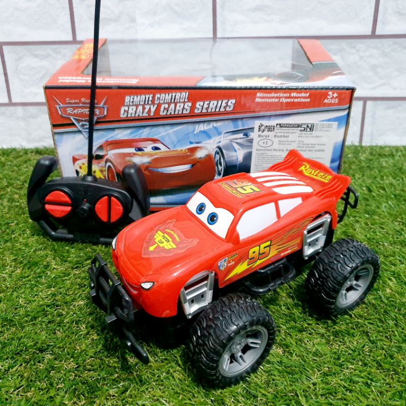 Jual RC Cars jeep McQueen Mainan Mobil Remote Control Car Anak