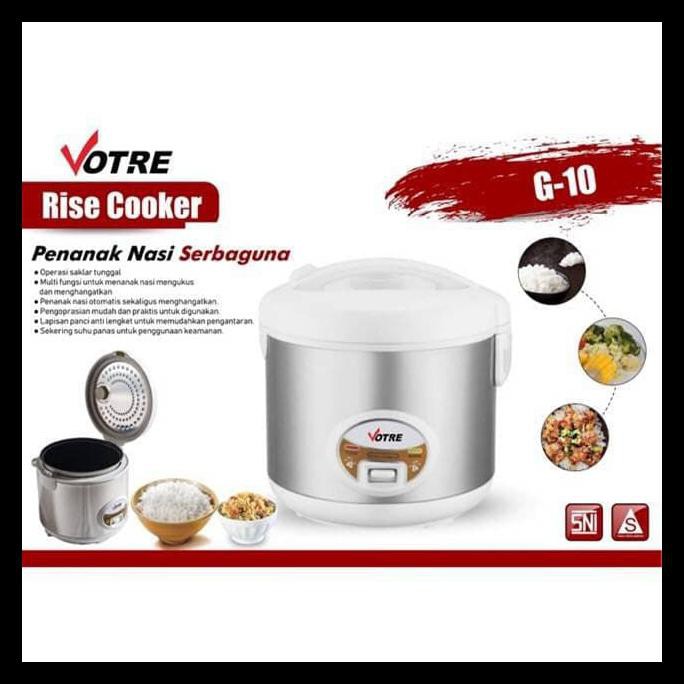 Jual ORIGINAL Magic Com Votre G10 Rice Cooker Penanak Nasi Elektrik 1,2 Liter Shopee Indonesia