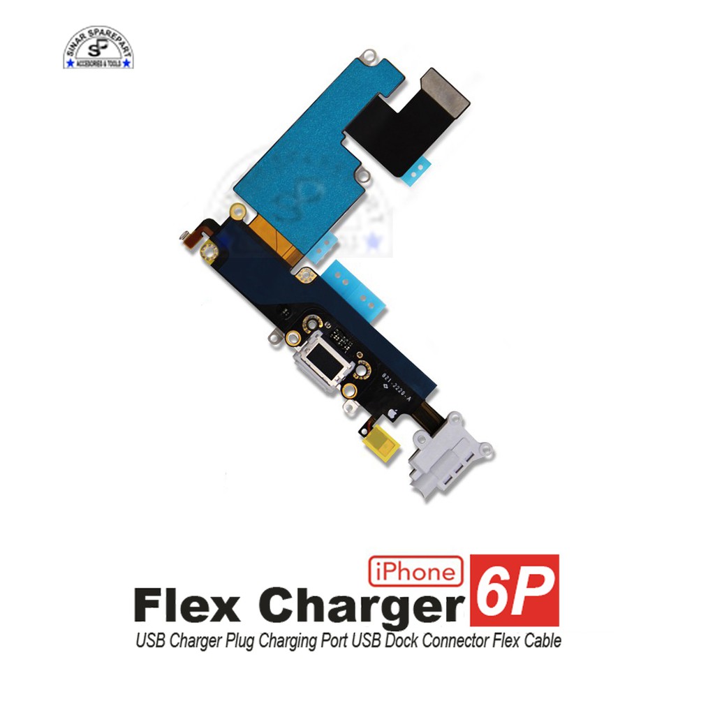 Jual iphone 6 PLUS FLEXIBLE CAS PCB CONEKTOR Charger KONEKTOR CAS