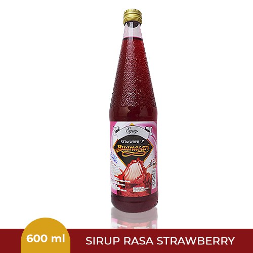 Jual Sirup Buana Sari rasa Strawberry 600 ml | Shopee Indonesia