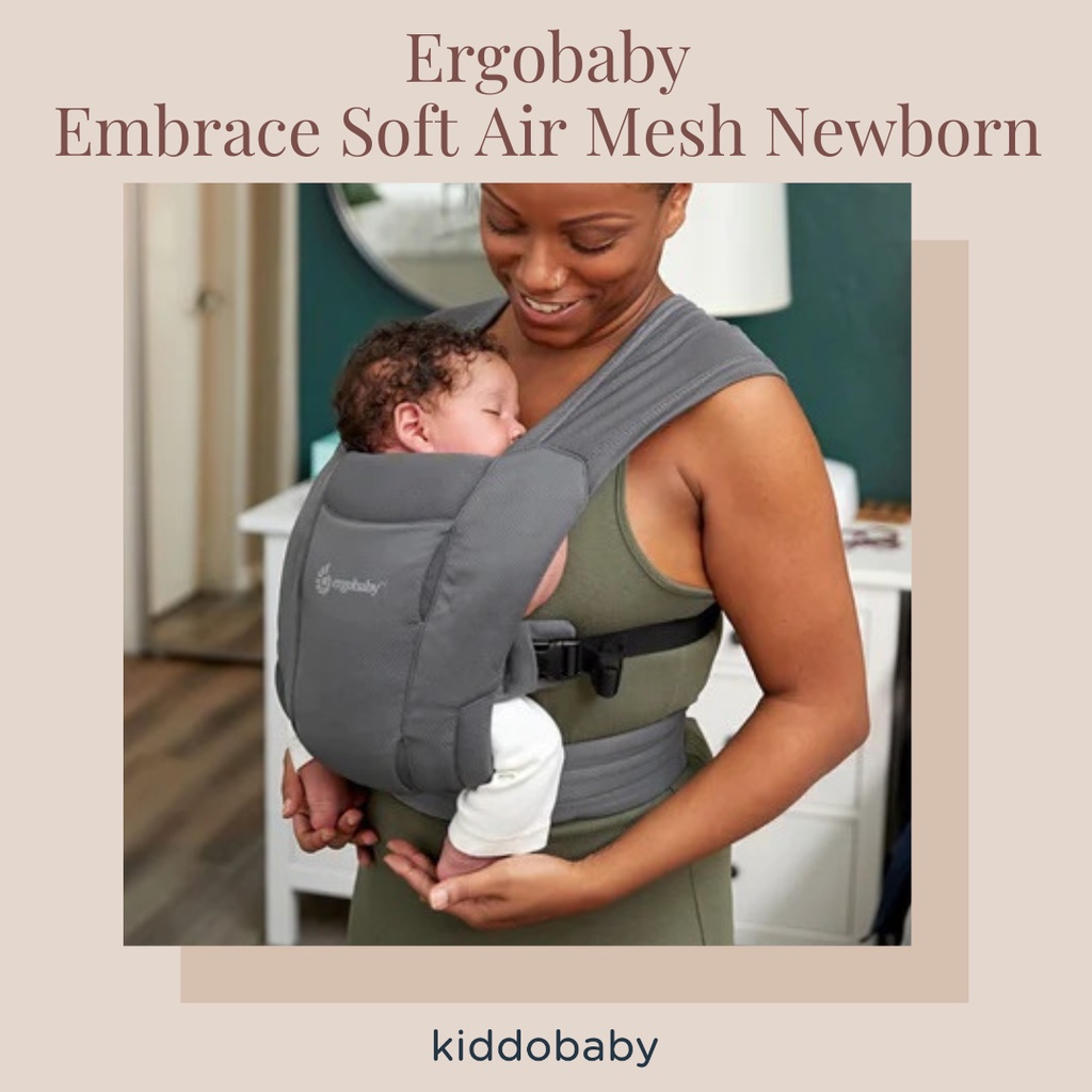 Jual Ergobaby Embrace Soft Air Mesh Newborn Baby Carrier