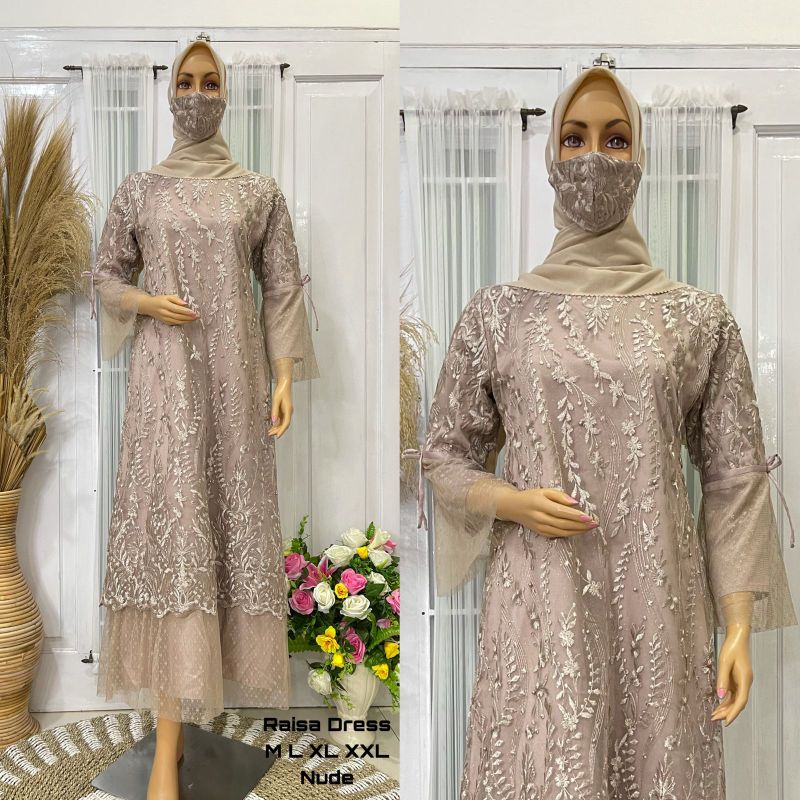 Jual RAISA DRESS/BAJU PESTA/TUNANGAN/DRESS CANTIK/KEBAYA MODERN ...