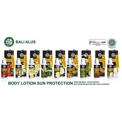 Jual Bali Alus Body Lotion Sun Protection 100 Ml Shopee Indonesia 9572