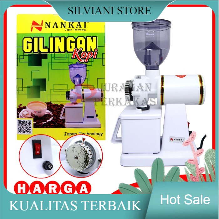 Jual Nankai Mesin Gilingan Kopi Listrik Elektrik Electric Coffee Grinder Shopee Indonesia 0291