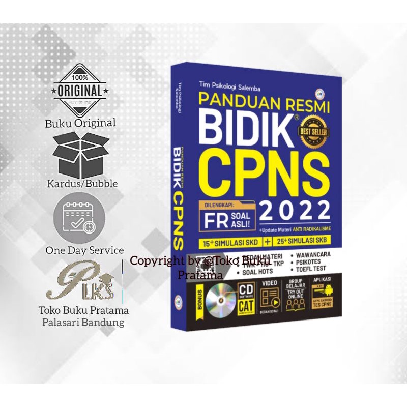 Jual Buku Panduan Resmi Bidik CPNS 2022 - Asli | Shopee Indonesia