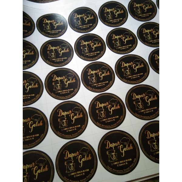 Jual Cetak Stiker Produk ukuran 5x5cm | Shopee Indonesia