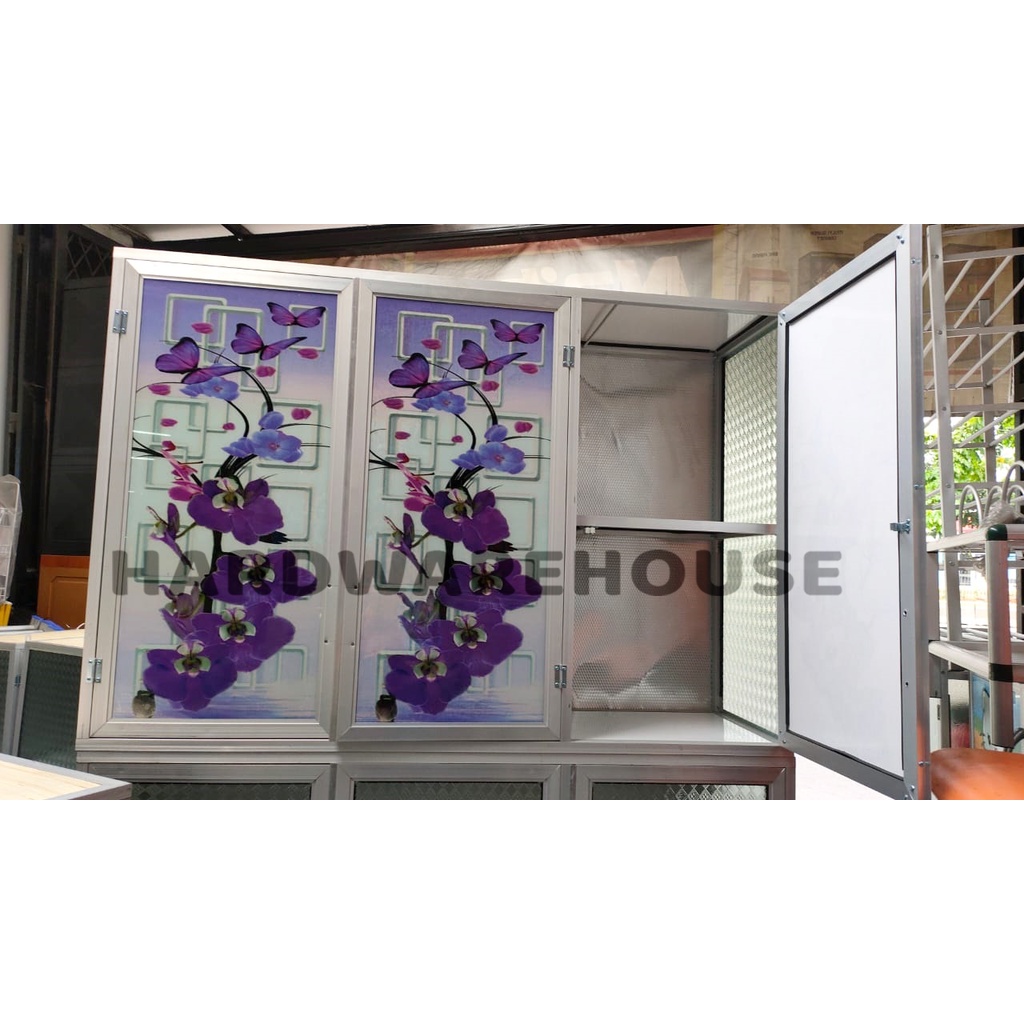 Jual Kitchen Set 3 Pintu Aluminium Motif Bunga | Shopee Indonesia