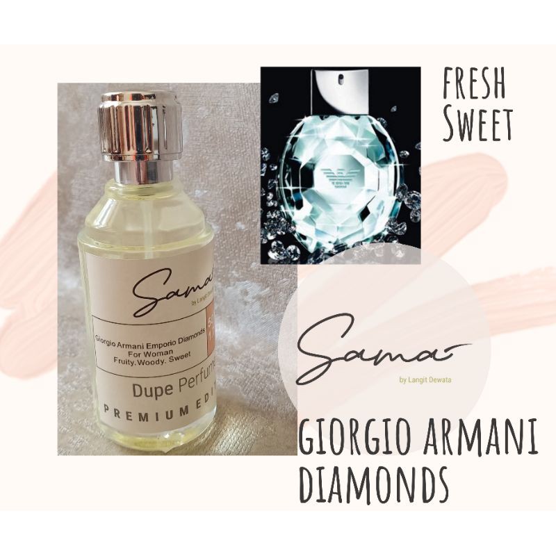 Jual Dupe Giorgio Armani Diamonds 50ML Shopee Indonesia