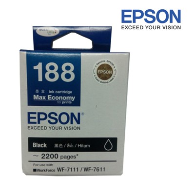 Tinta Epson T188 - black (WF-7111 dan WF-7611) (C13T188190) (2)