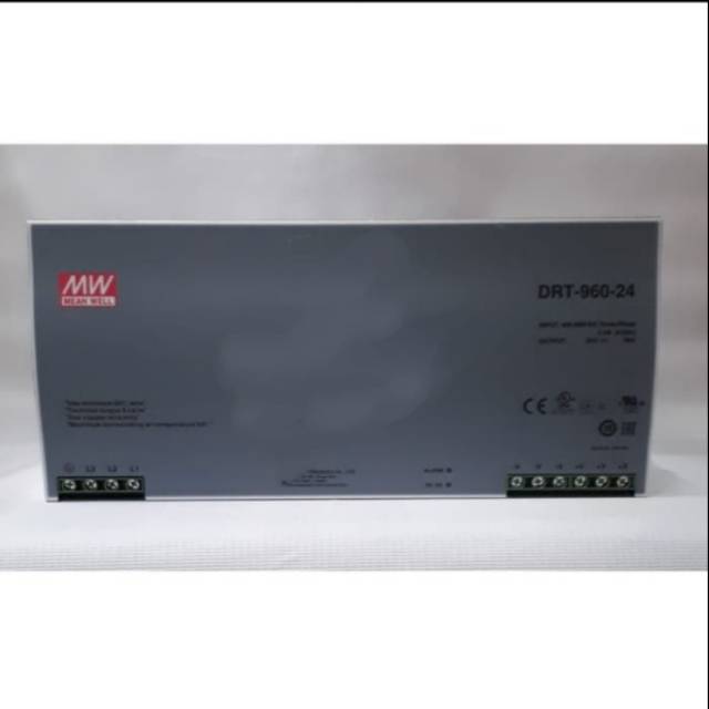 Jual POWER SUPPLY MEAN WELL DIN SERIES DRT - 960 - 24 | Shopee Indonesia