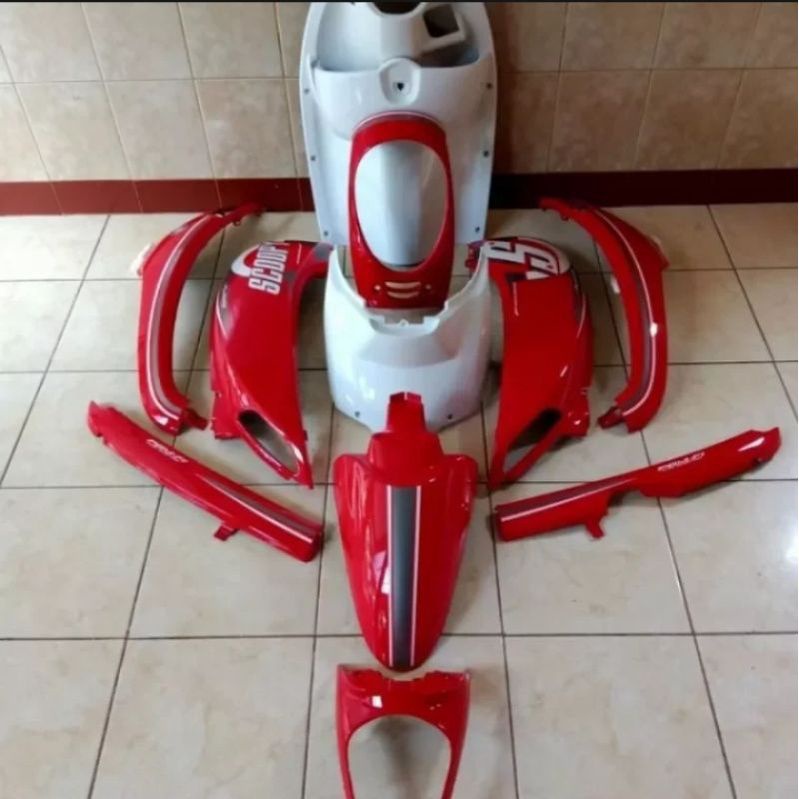 Jual cover body#full set body halus#scoopy FI#honda scoopy th 2013-2016 ...