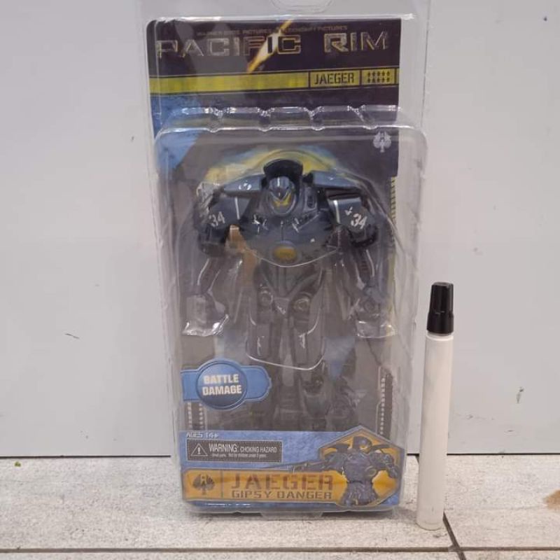 Jual neca action figureJaeger pacific rim gipsy danger battle ...