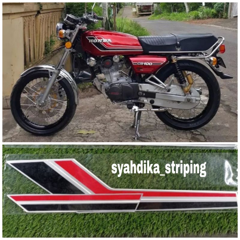 Jual Stiker Striping Lis Body Honda Cb K5 Berkwalitas Shopee Indonesia