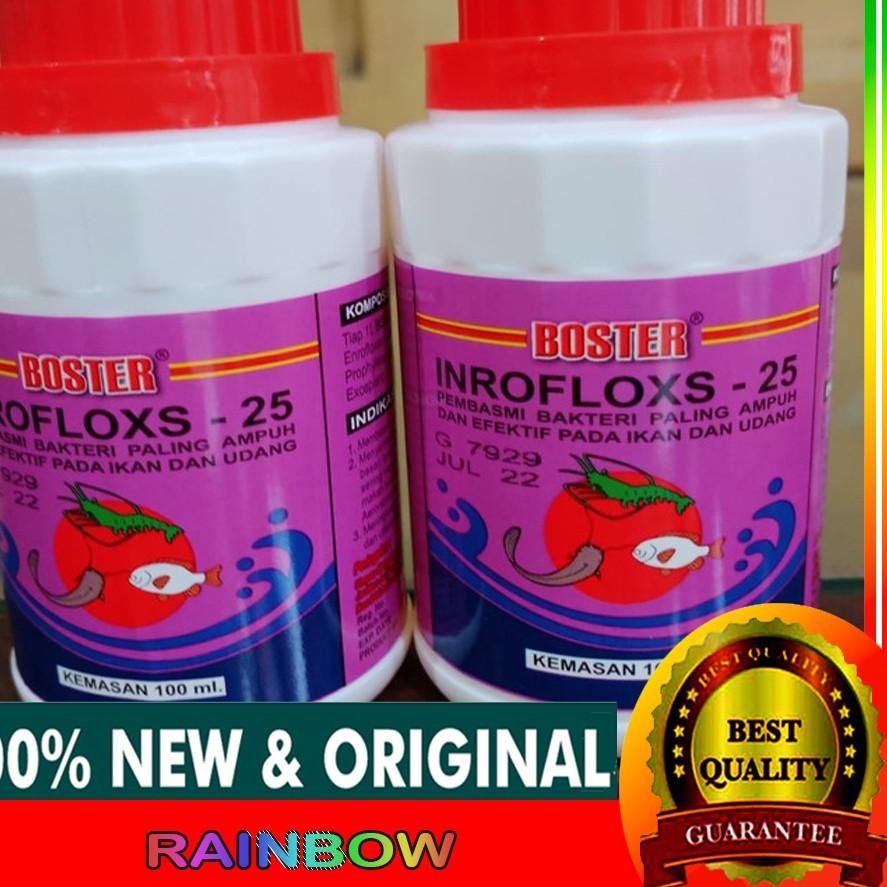 Jual New Boster Inroflox Obat Antibiotik Booster Inrofloxs Mengandung Enrofloxacin Cair