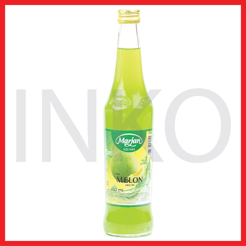 Jual MARJAN SQUASH RASA MELON BOTOL 450ML | Shopee Indonesia