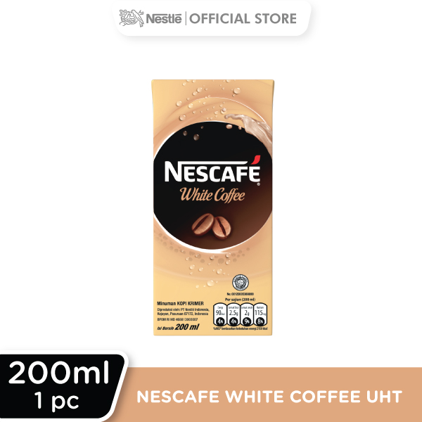 Jual Nescafe White Coffee 200 ml [Gift] Shopee Indonesia