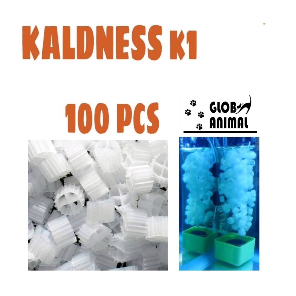 Jual KALDNESS K1 MEDIA 100 PCS MEDIA FILTER AQUARIUM KOLAM KALDNES K1