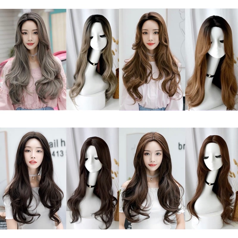 Jual Ms Full Wig Ikke Jenner Full Wig Korean Layer Wave Tanpa Poni Cm Shopee Indonesia