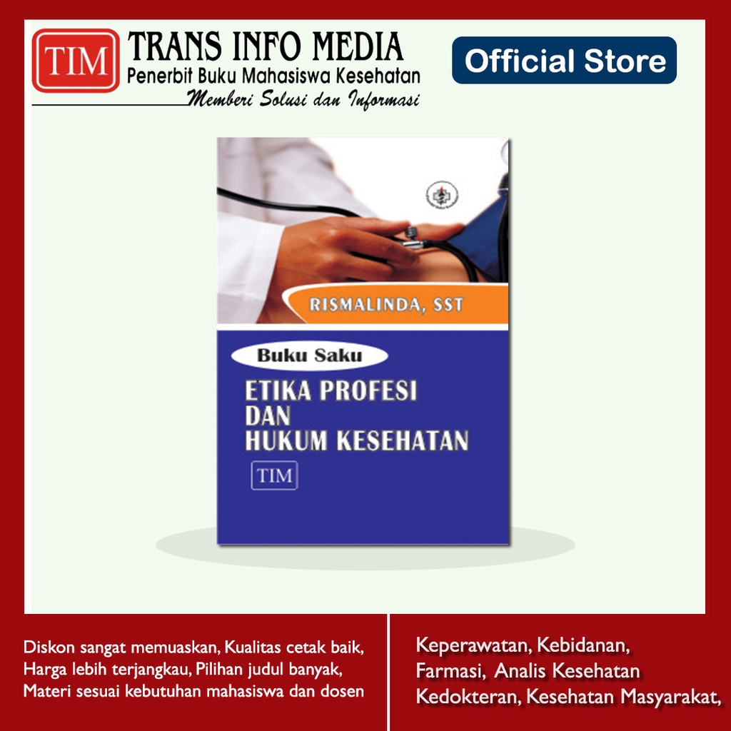 Jual Buku Saku Etika Profesi Dan Hukum Kesehatan Shopee Indonesia