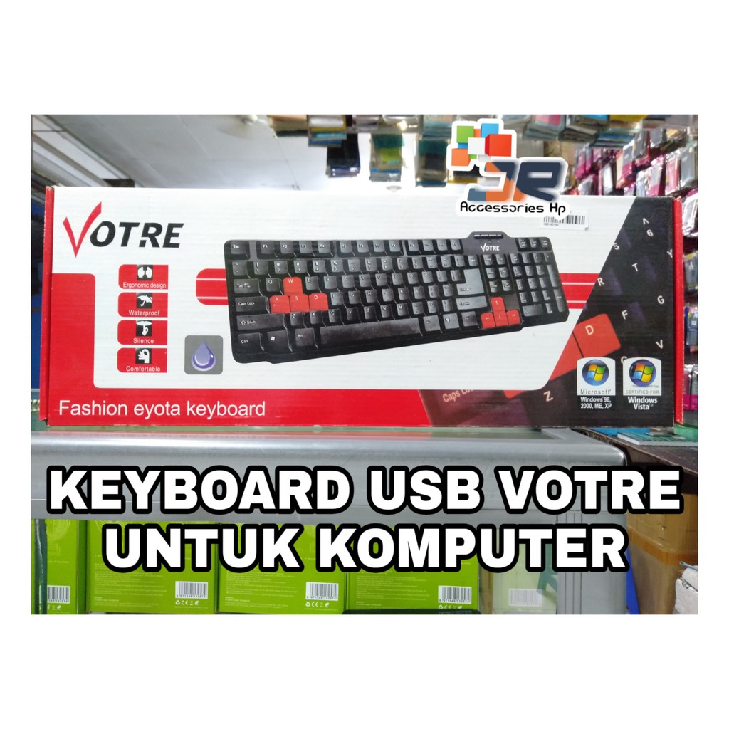 Jual KEYBOARD VOTRE WIRED USB CABLE Shopee Indonesia