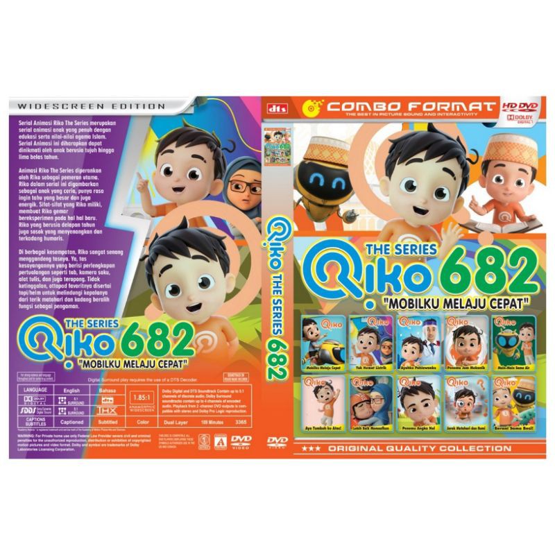 Jual KASET DVD KOLEKSI LENGKAP TERBARU ANAK ANAK RIKO 682 | Shopee ...