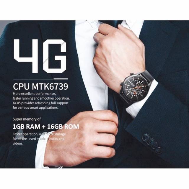 Jual Smartwatch Android Kingwear KC08 4G Support Whatsapp GPS Tracking Original Shopee Indonesia