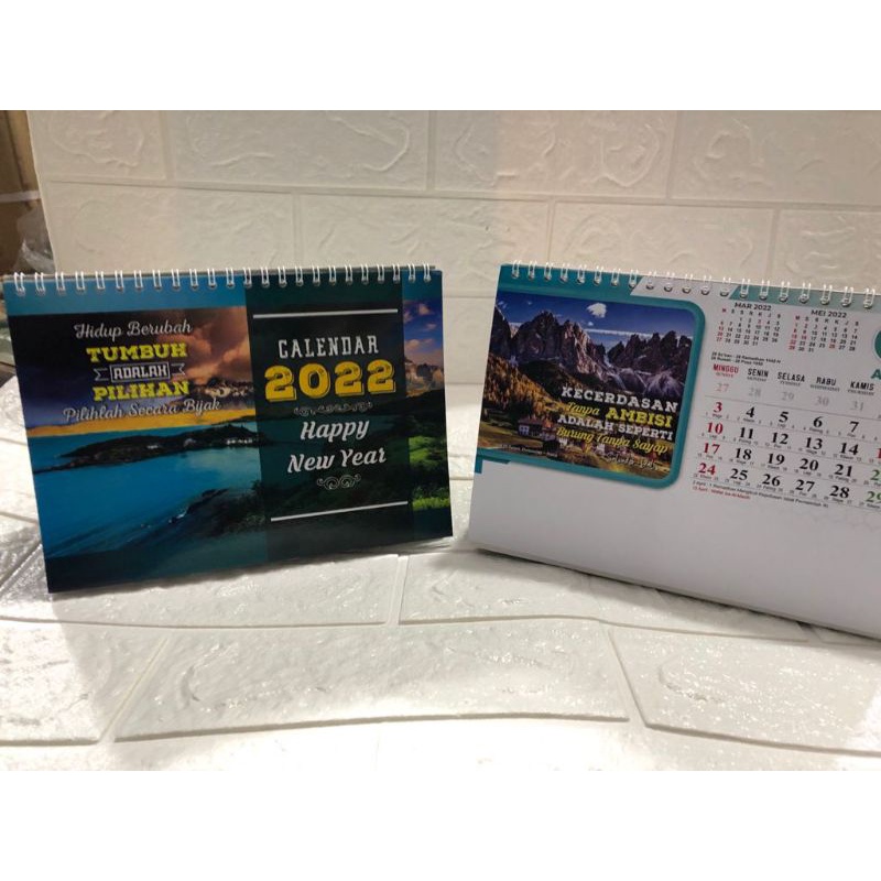 Jual KALENDER MEJA TAHUN 2022 | Shopee Indonesia