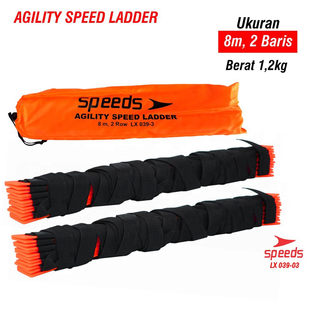Jual HOTSALE! AGILITY SPEED 0393 LADDER DRILLS TRAINING TANGGA