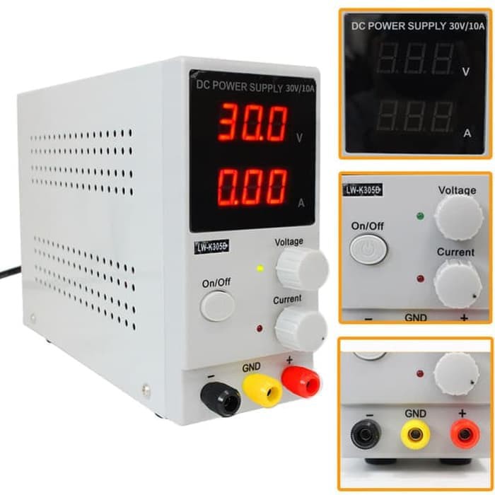 LW-K3010D Labornetzgerät 30V/10A – Regelbares DC Produktbild-Vorschau 2
