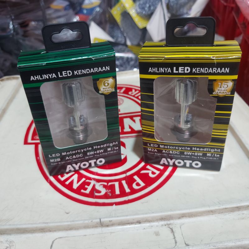 Jual Lampu Depan Motor Led Ayoto H Ac Dc Motor Matic Bebek Universal