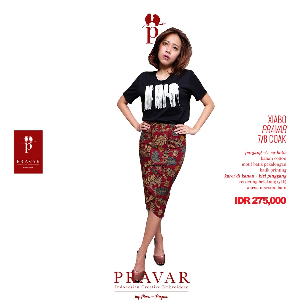 Jual XIABO PRAVAR 7/8 COAK BATIK KLASIK. | Shopee Indonesia