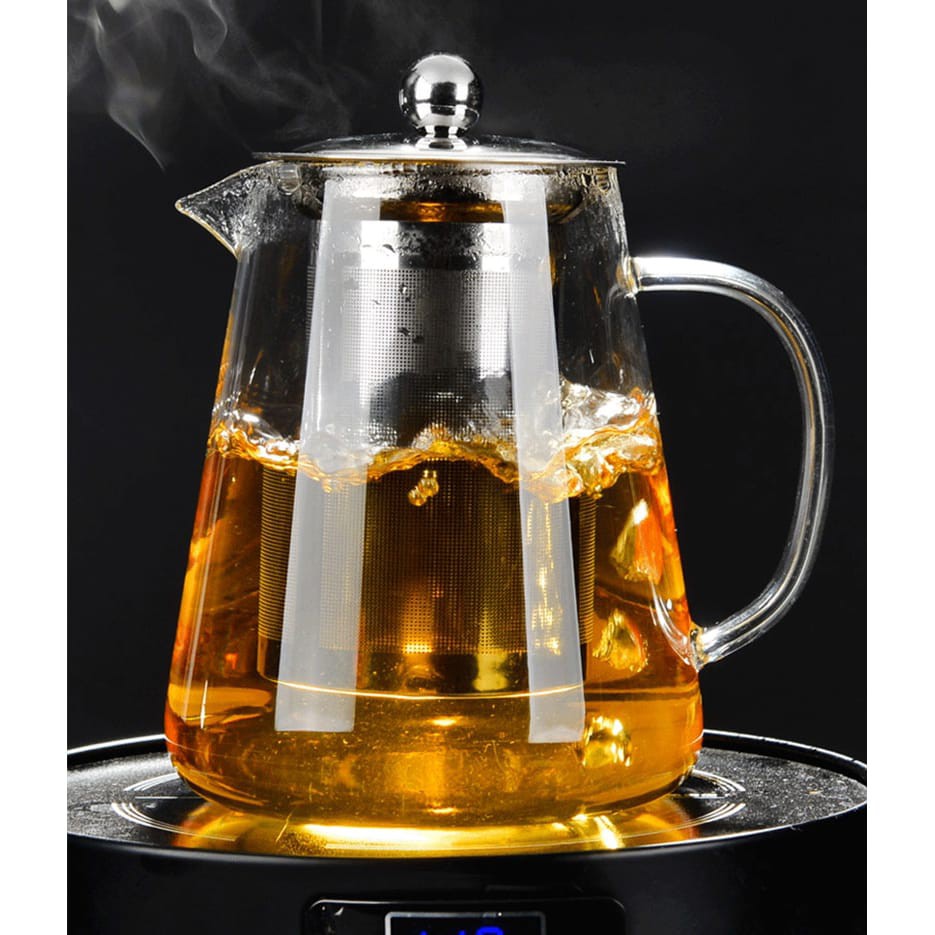 Jual Teko Pitcher Teh Chinese Teapot Maker Borosilicate Glass Tahan Panas Shopee Indonesia 5605