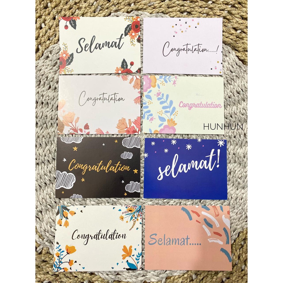 Jual Kartu Ucapan Selamat Premium Pusatgrosir_solo | Shopee Indonesia