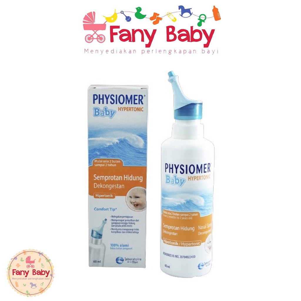 Jual PHYSIOMER BABY DECONGEST NASAL HYPERTONIC 60ML | Shopee Indonesia
