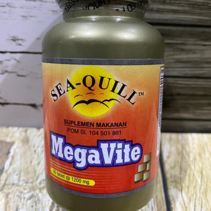 Jual sea quill megavite multivitamin 30 tablet | Shopee Indonesia