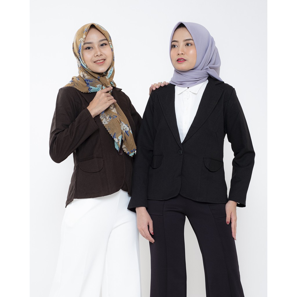 Jual Haymeeidn Blazer Kantor Wanita Atasan Jas Cewek Woman Office