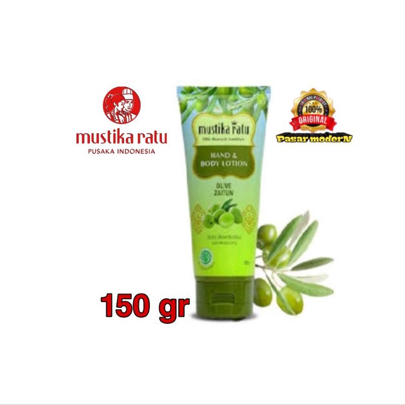 Jual Mustika Ratu Hand & Body Lotion Olive zaitun 150 gr Shopee Indonesia