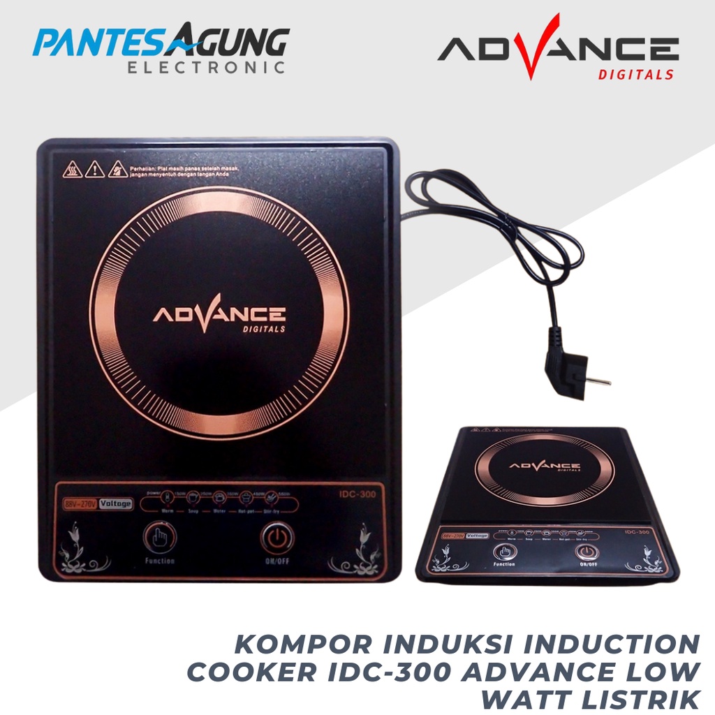 Jual Kompor Induksi Induction Cooker IDC300 / IDCE1 ADVANCE Low Watt