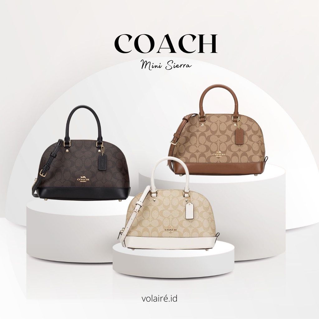 Jual Coach Alma warna coklat Original jual Rugi