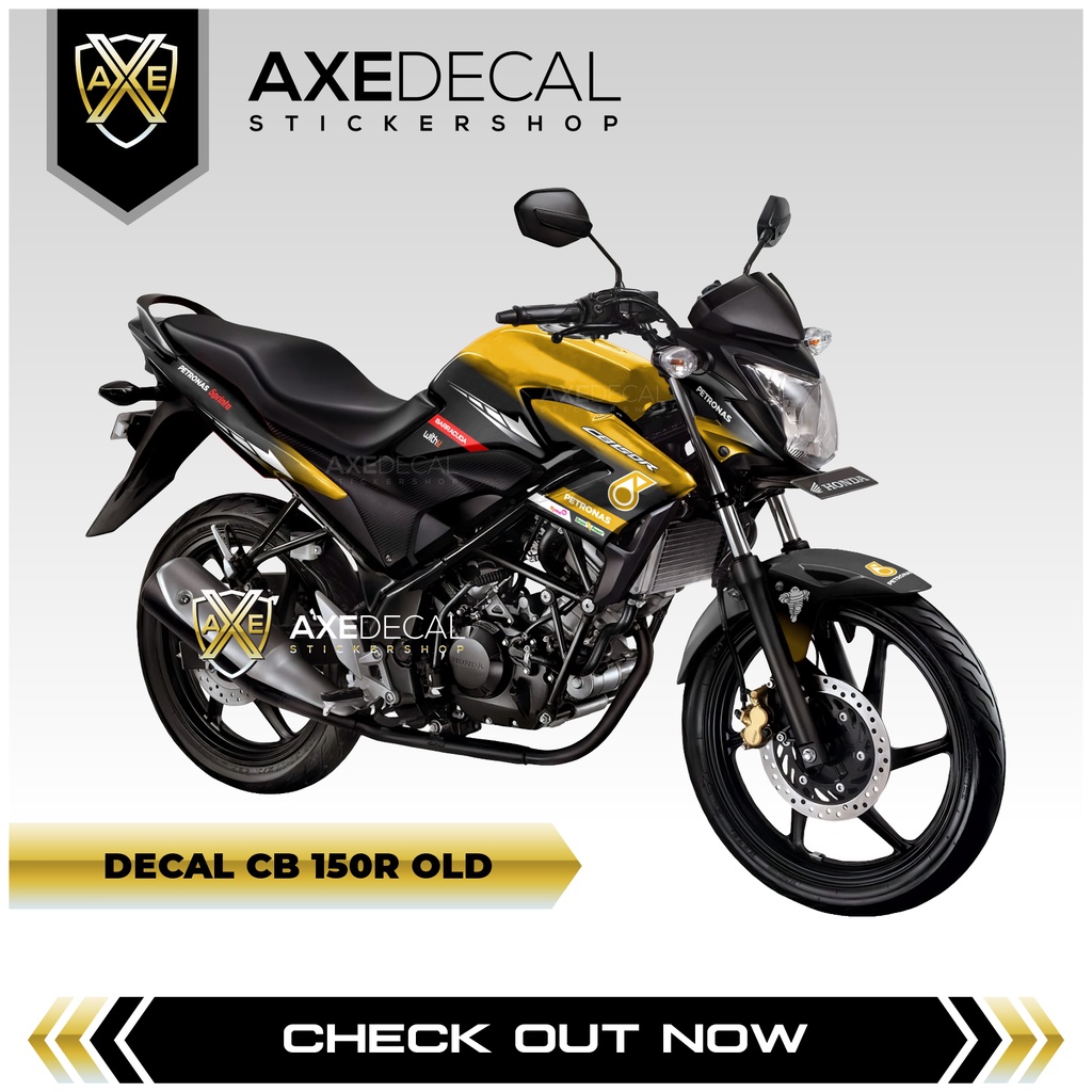 Jual Decal CB 150 R Old Petronas / Sticker Motor Fullbody Honda Cb 150R ...