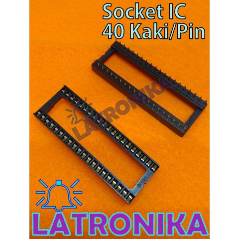 Jual Socket Ic 40p 40 P Soket Ic 40pin 40 Pin Adapter 2x20 DIP | Shopee ...