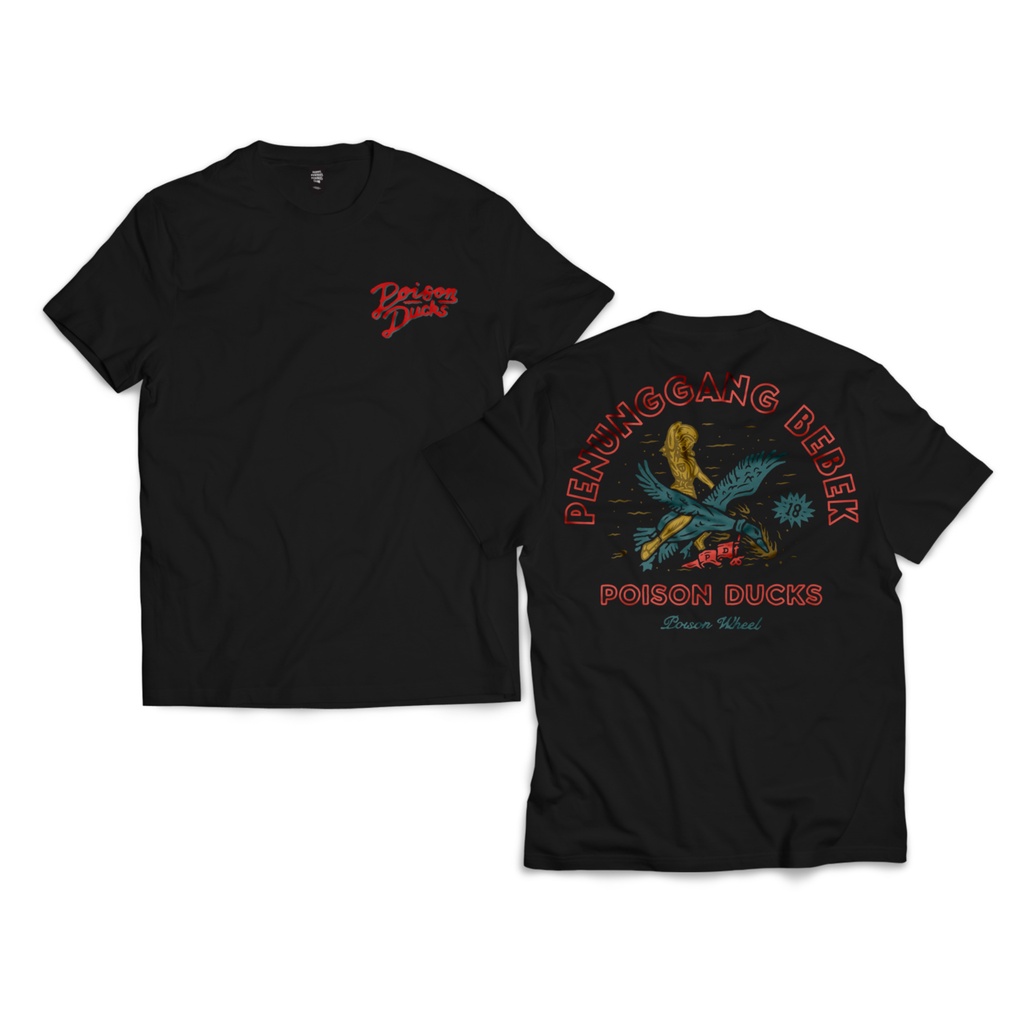 Jual Poison Ducks - Kaos Motor Penunggang Bebek | Shopee Indonesia