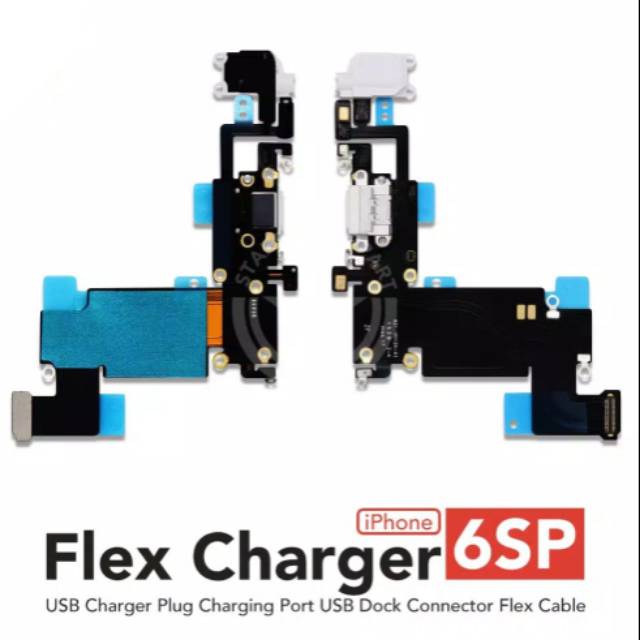 Jual iPhone 6S Plus Flexible Fleksibel Connector Konektor Charger Cas